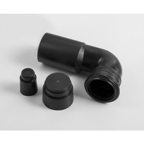 KOER KT-0707 Коліно стоку з кріпл. інст. для KT-0401, KT-0403, KT-0404, KT-0405 (20 шт/ящ)