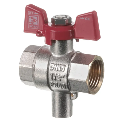 KOER KR.230 - 1/2" Кран ГГБ для підключення датчика температури