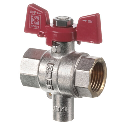 KOER KR.230 - 1/2" Кран ГГБ для підключення датчика температури