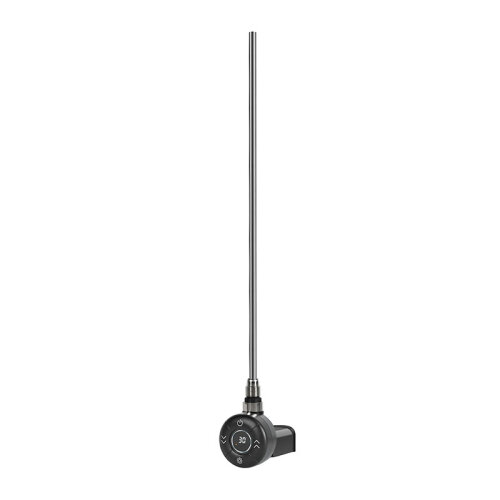 Тен/рушникосуш Pro Onlyheat Amber Black Matte 0,6 кВт 1/2" 53,5 см /ПРИХ МОНТ/зємний тен (6/24) WIFI