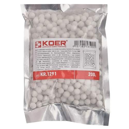 KOER KR.1291 Нейтралізатор конденсату котла - гранули 200g (100 шт/ящ)
