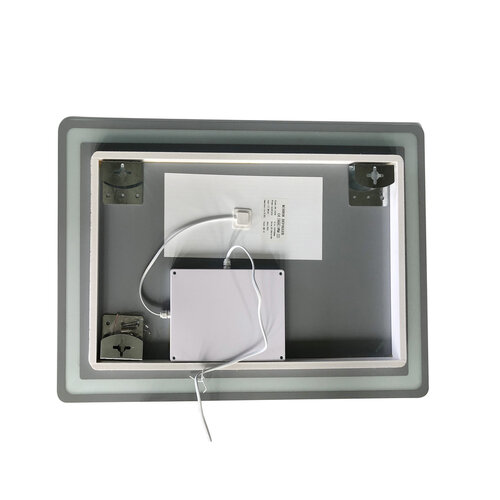 ZERIX MIRRA MR05-80x80 Дзеркало з LED Touch, Anti-fog, димером, рег. яскр. (5 шт/ящ)