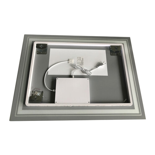ZERIX ALIVE MR06-80x60-REVERSE Дзеркало з LED Touch, Anti-fog, димером, рег. яскр. (5 шт/ящ)