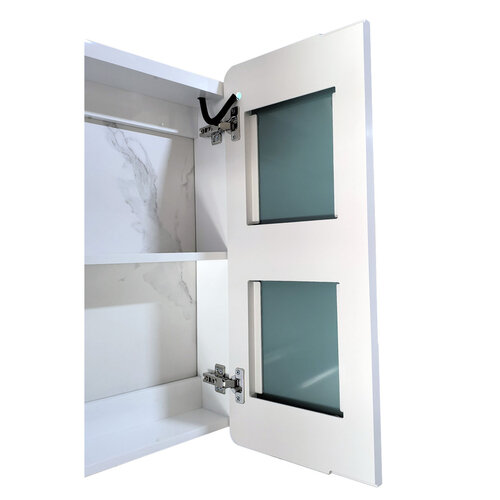 MIXXUS PREMIUM OLIVARY CM01-60x70x13 Дзеркальна шафка з LED Touch, димером, рег. яскр. (1 шт/ящ)