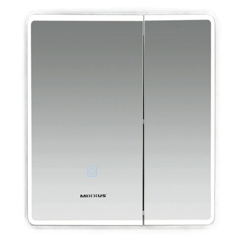 MIXXUS PREMIUM OLIVARY CM01-60x70x13 Дзеркальна шафка з LED Touch, димером, рег. яскр. (1 шт/ящ)