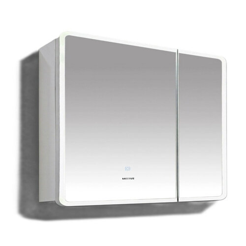 MIXXUS PREMIUM OLIVARY CM01-80x70x13 Дзеркальна шафка з LED Touch, димером, рег. яскр. (1 шт/ящ)