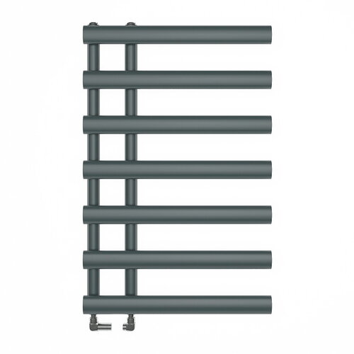 IDEALE EMMA 11 7/780/500 Рушникосушка дизайнерська (252 Вт)  Антрацит мат