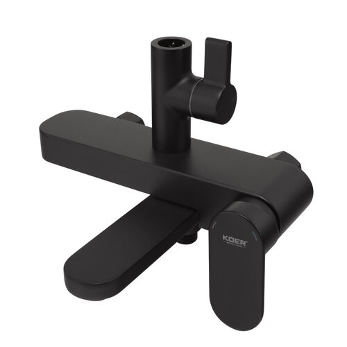 KOER KB-56030-05 Душова колона зі змішувачем, 3 функції (Колір чорний) (3 шт/ящ)