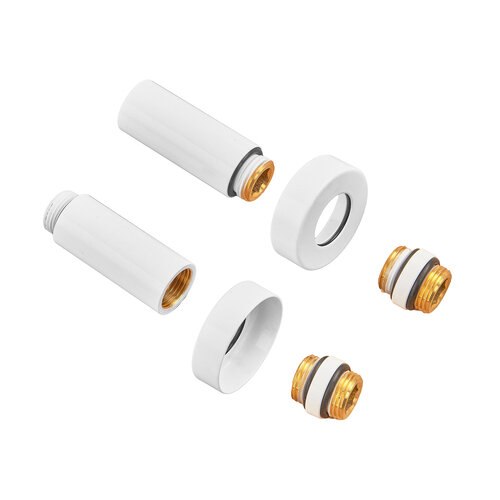KOER KF.SET.06MF WHITE Комплект подовжувачів 1/2Fx1/2M білий (18шт/ящ)