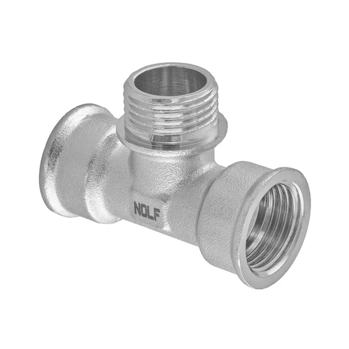 NOLF NFC.T06FMF-N-1/2"FMF Трійник НІКЕЛЬОВАНИЙ (80 шт/ящ)
