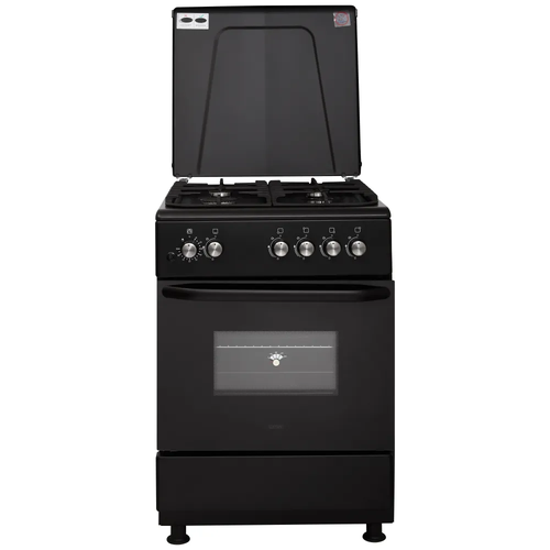 Газова + Газова Плита з духовкою ELEYUS CAST 6001 CF BL