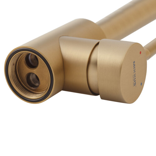 MIXXUS SUS-011 BRUSHED GOLD Змішувач для кухні з нерж.сталі SUS304 (Колір матове золото) (10 шт/ящ)