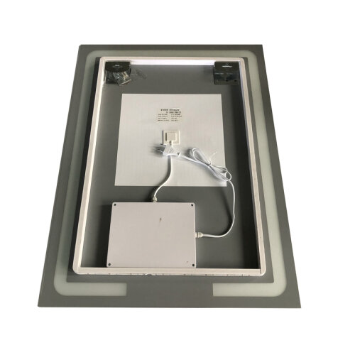 ZERIX PRIME MR02-50x80 Дзеркало з LED Touch, Anti-fog, димером, рег. яскр. (5 шт/ящ)