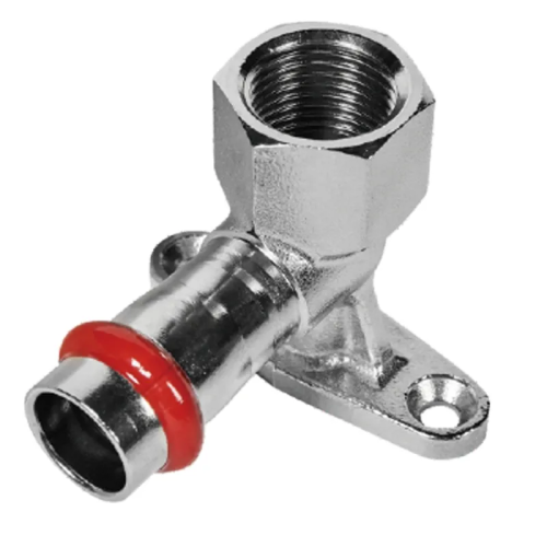 KOER KQ.V2208F Коліно настінне 90° ВР PRESS-INOX AISI 304 22x3/4" (120 шт/ящ,10 шт/пакет)
