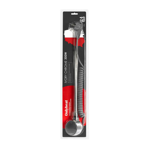 Тен до рушникосушки Onlyheat Ivory Chrome  0,9 кВт 1/2"  76 см (6/24 шт)