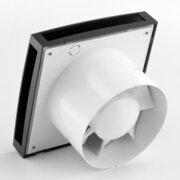 EUROPLAST EET100A  E-EXTRA, Електровентилятор O100mm з кришкою АНТРАЦИТ