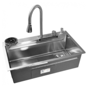 MIXXUS PREMIUM MH7545-SET-02.SUS304 Мийка із вбудованим змішувачем з нерж. сталі SUS304