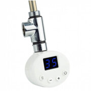 Тен для рушникосушки Onlyheat Pearl White 0,9 кВт 1/2" з трійником 76 см (1/24 шт)