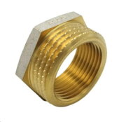 ASCO Футорка  1 * 1/2" ЗВ нікель. з проточкою 1/140