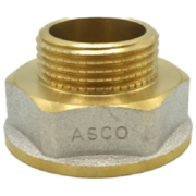 ASCO Перехідник 1"*1/2" ВЗ нікель. з проточкою 1/130