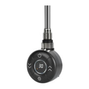 Тен до рушникосушки Onlyheat Amber Black Matte 0,9 кВт 1/2"  76 см (6/24 шт)