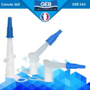 GEB SAS 131402 Насадка для тюбіка поворотна 360° (5 шт.) GEB
