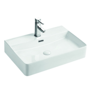 MIXXUS PREMIUM QUADRO-0202 Умивальник накладний керамічний з переливом 600x420x120mm (1 шт/ящ)