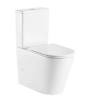 MIXXUS PREMIUM BEVEL-0402-R Унітаз-компакт 670x390x880mm, система змиву RIMLESS