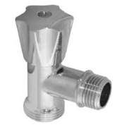 D906189  Кран кутовий вентильний для сантехприладів  ?1/2" х 3/4"  VA Albertoni srl