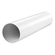 EUROPLAST Труба  A100-0.5 круглий канал пластиковий, O100mm, 0.5m (12шт)