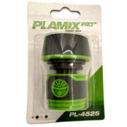 PLAMIX PRO PL-4525 Конектор швидкознімний для шланга, 3/4" (ABS+TPR+PPR) (240 шт/ящ, 24 шт/кор)