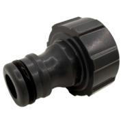 PLAMIX PL-446 Адаптер для конектора, РВ 3/4" (ABS) (240 шт/ящ, 60 шт/кор)