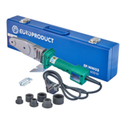 EUROPRODUCT EP.WM03 600W 20/32mm Паяльник для труб PPR, насадки плоскі,