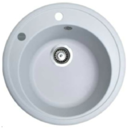 INOVITA SUN 510х200 Білий - 01 Мийка кухонна гранітна (Без Сифона)