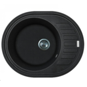 INOVITA OVUM 615x495x200 Чорний - 03 Мийка кухонна гранітна (Без сифона)