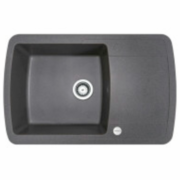 INOVITA OPTIMAKS 775х495х200 Сірий - 04 Мийка кухонна гранітна (Без сифона)