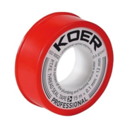 KOER ST-01 15M*01*mm*12mm Біла - МАЛА Фум стрічка (10шт)