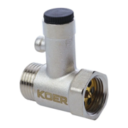 KOER KR.1039 1/2” 8BAR Клапан для бойлера без флажка