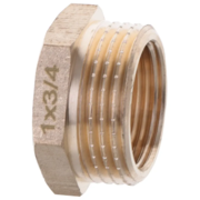 KOER KF.F0810 WN- 1 x 3/4'' Футорка Зовніш. Внутріш. Жовта