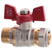 KOER KR.351 - 16x1/2" M WING Кран для металопластика
