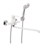 MIXXUS COLORADO- 006 EURO WHITE (Білий)Ванна довгий гусак