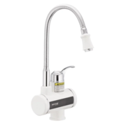 MIXXUS Electra 240-ЕF Водонагрівач 3 kw проточ. нерж.з індикатором темп. РЕЛЬЕФ. ізлив