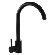 MIXXUS SUS- 011-2 -BLACK Змішувач для Кухні круглий Високий нерж. SUS 304(12шт./ящ)