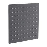 MIXXUS SH-06.SUS-20x20cm BLACK Лійка для душу стельова з нерж. сталі SUS304