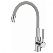 MIXXUS PREMIUM RIO 011 REFLECTOR GRAY Змішувач для кухні  Гибкий  СІРИЙ