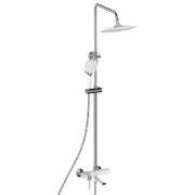 MIXXUS PREMIUM EDEM 009-J (WHITE) Душова стойка зі змішувачем