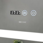 MIXXUS LIGHT MR01-90x70 Дзеркало (годинник, LED-підсвічування, антизапотівання)