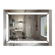 MIXXUS LIGHT MR01-70x50 Дзеркало (годинник, LED-підсвічування, антизапотівання)