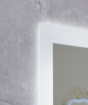 MIXXUS FLAT MR04-100x60 Дзеркало (годинник, LED-підсвічування, антизапотівання)