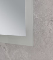 MIXXUS FLAT MR04-100x60 Дзеркало (годинник, LED-підсвічування, антизапотівання)